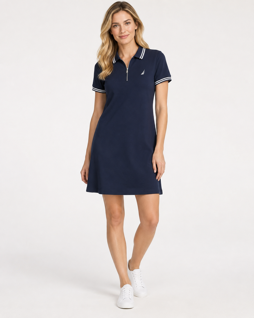Nautica Women’s Polo Dress – Navy | Size XS