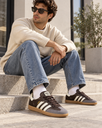 Adidas Samba OG Shoes – Brown / Putty Grey – EU 43 1/3