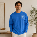 [B111] Timberland Men’s Long Sleeve Graphic T-Shirt – Medium