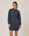 [B112] Adidas Women Sportswear Fit Outdoor Dress – Grey